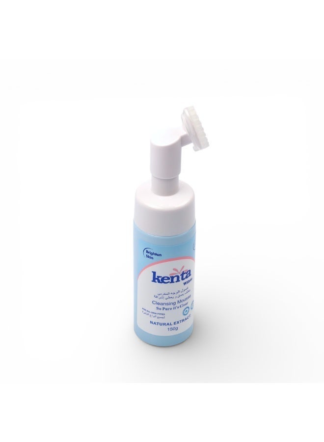 kenta face wash Cleaning Mousse So Pure it’s Clear 150g - Image 2